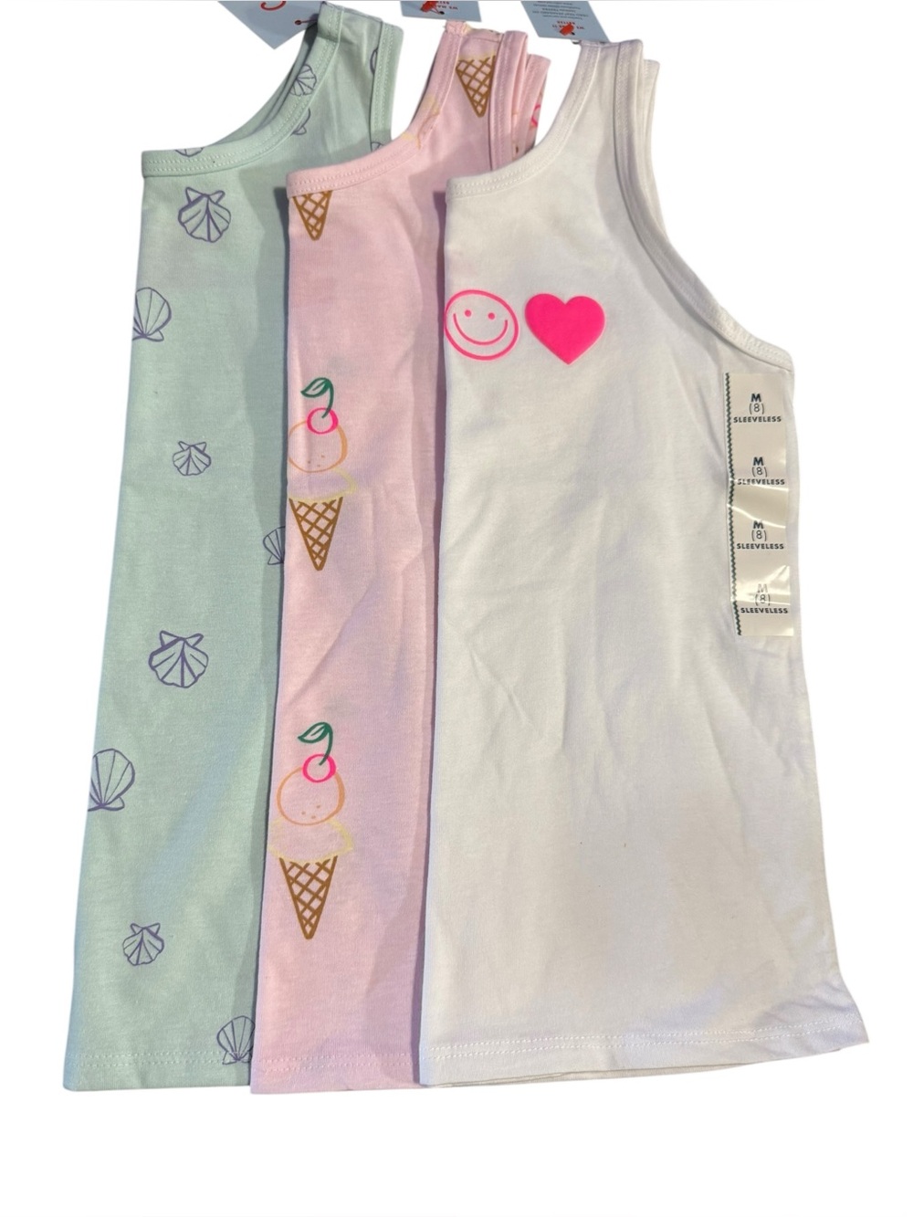 Cat & Jack Tank Top Bundle of 3 Sz M (8) NWT - Picture 5 of 14